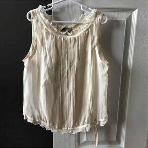 Ann Taylor Sheer Top XSP